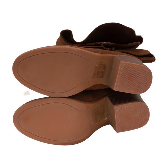 katliu Womens Thigh High Boots Stacked Block Heel Boots Over the Knee Size 10 - Picture 6 of 6